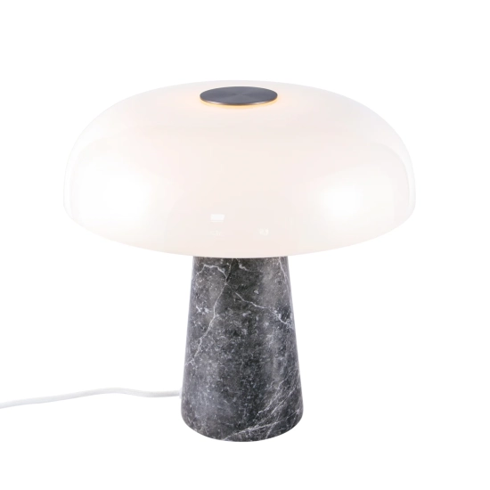 kinkiecik.pl Szara lampa stołowa Glossy - Design for the people 2020505010
